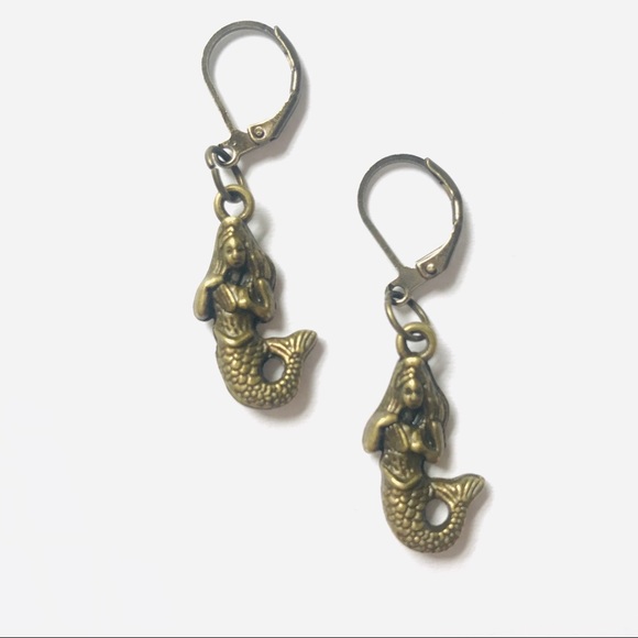 Jewelry - Bronze Mermaid Earrings